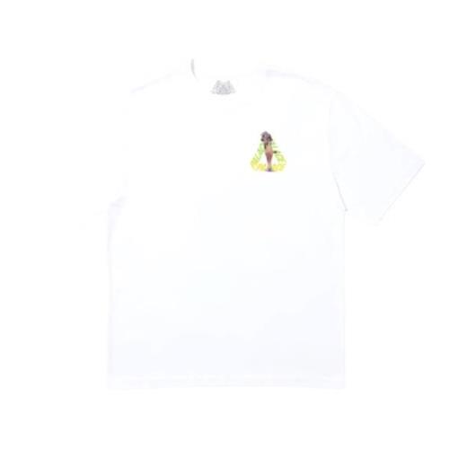 Beperkte Oplage Wit T-Shirt Palace , White , Heren