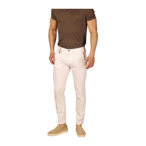 Torino Prestige Heren Chino Broek Mason's , White , Heren