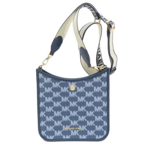 Pre-owned Canvas shoulder-bags Michael Kors Pre-owned , Blue , Dames