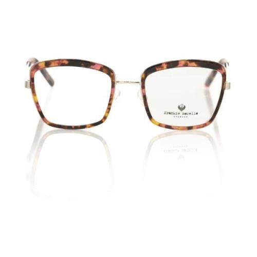 Vierkante bril met rood Havana-patroon Frankie Morello , Multicolor , ...