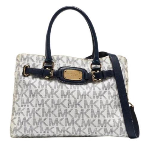 Pre-owned Leather totes Michael Kors Pre-owned , White , Dames