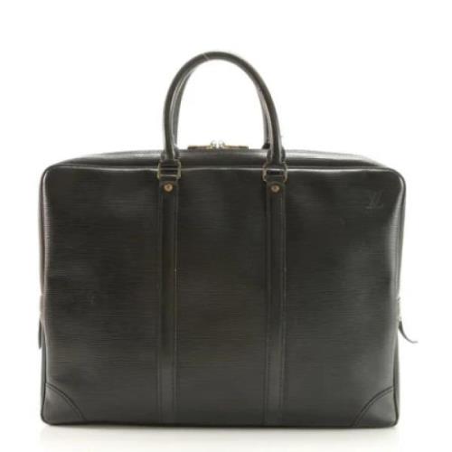 Pre-owned Leather louis-vuitton-bags Louis Vuitton Vintage , Black , D...