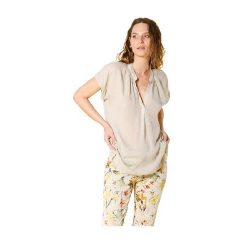 Zomer Elegantie Adele MM Dames Shirt Mason's , Beige , Dames