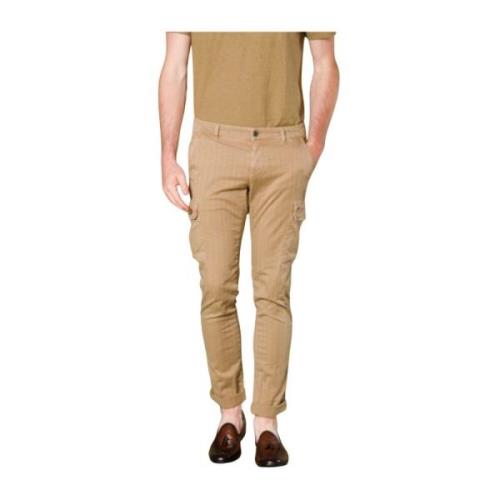 Chile Cargo Broek Extra Slim Fit Mason's , Beige , Heren