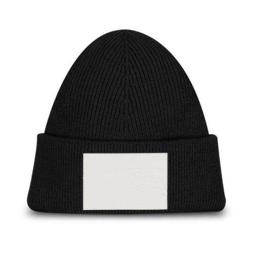 Wolmix Beanie Muts Maison Margiela , Black , Dames