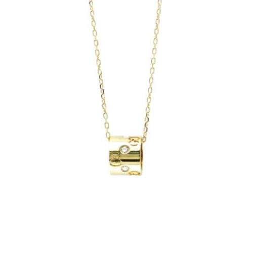 Pre-owned Yellow Gold necklaces Gucci Vintage , Yellow , Dames