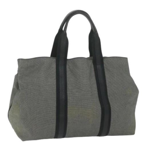 Pre-owned Canvas totes Bottega Veneta Vintage , Gray , Dames