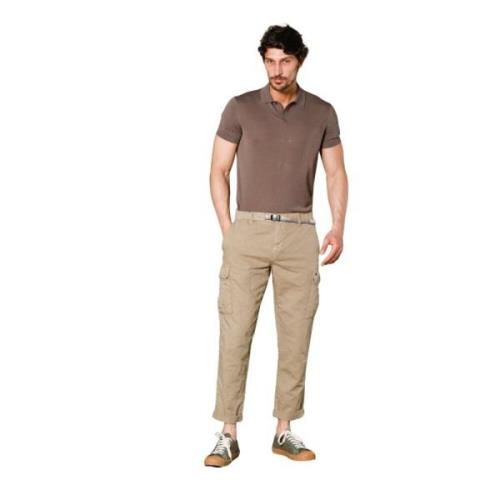 Cargo Broek van Canapa Katoen Mason's , Green , Heren