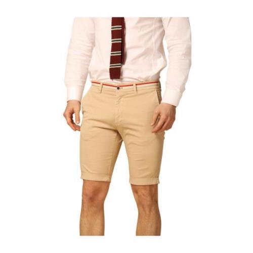 London Summer Heren Chino Bermuda Shorts Mason's , Beige , Heren