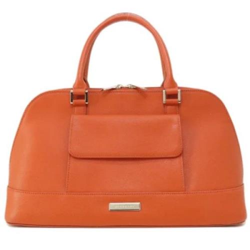 Pre-owned Plastic totes Burberry Vintage , Orange , Dames