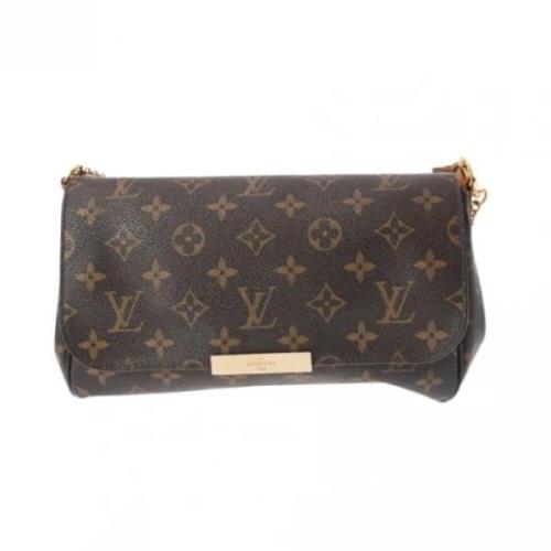 Pre-owned Canvas louis-vuitton-bags Louis Vuitton Vintage , Brown , Da...