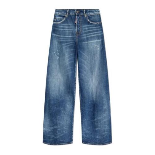 Jeans Traveller Dsquared2 , Blue , Dames