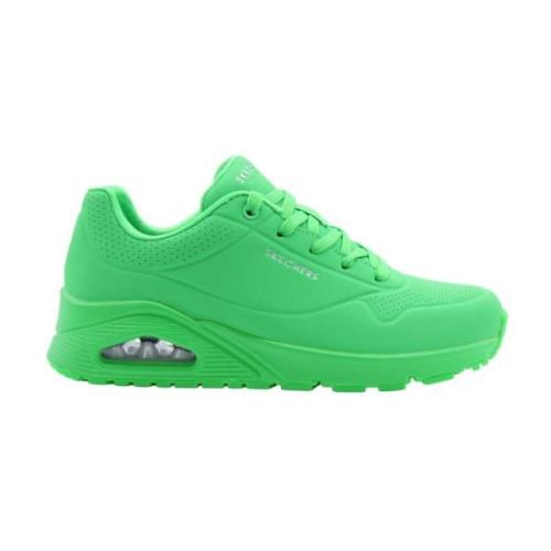 Stijlvolle Sneaker voor dagelijks gebruik Skechers , Green , Dames