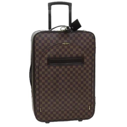 Pre-owned Canvas louis-vuitton-bags Louis Vuitton Vintage , Brown , Da...