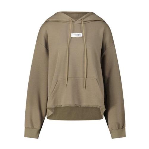 Comfortabele hoodie met trekkoord capuchon Maison Margiela , Green , D...