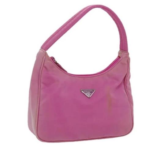 Pre-owned Nylon prada-bags Prada Vintage , Pink , Dames