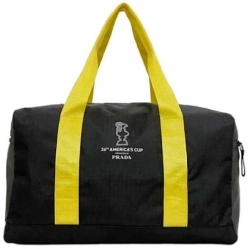 Pre-owned Nylon prada-bags Prada Vintage , Yellow , Dames