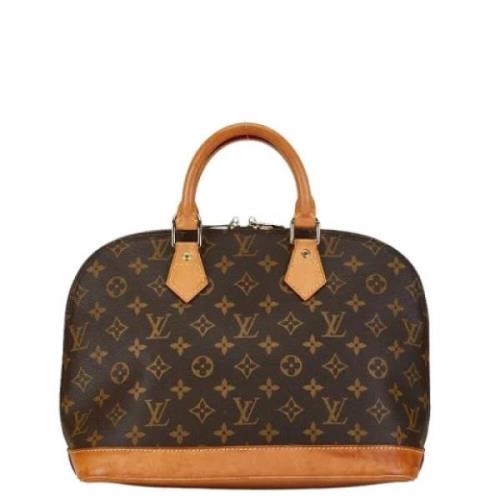 Pre-owned Canvas louis-vuitton-bags Louis Vuitton Vintage , Brown , Da...