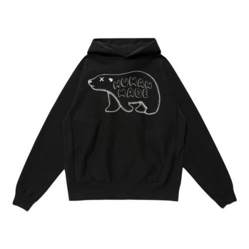 Pizza Hoodie Limited Edition Zwart Kaws , Black , Heren