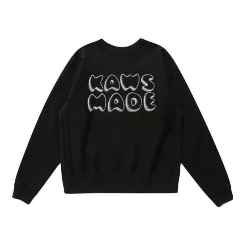 Beperkte oplage Human Made Sweatshirt Zwart Kaws , Black , Heren