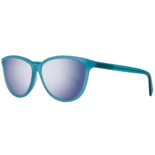 Turquoise Plastic Zonnebril voor Vrouwen Just Cavalli , Blue , Dames