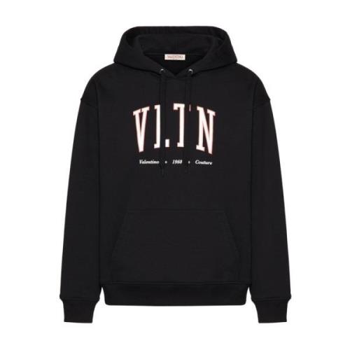 Stijlvolle Sweatshirt voor Mannen Valentino , Black , Heren