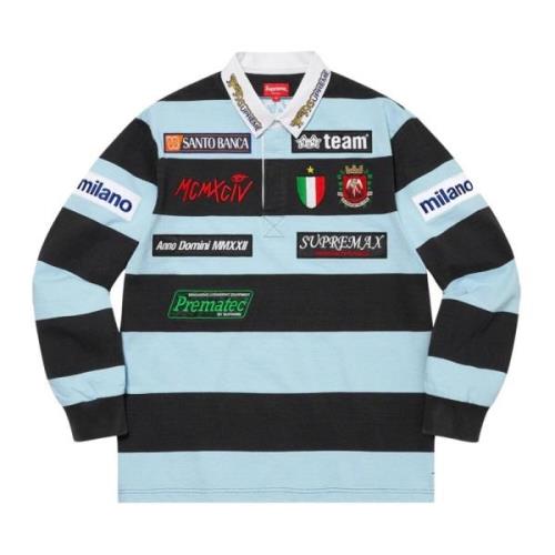 Beperkte Editie Streep Rugby Zwart Supreme , Multicolor , Heren