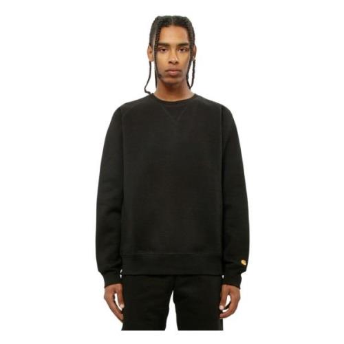 Crew Neck Sweatshirt Carhartt Wip , Black , Heren