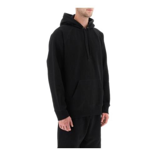 Chase Hoodie - Katoenmix Jersey, Relaxte Pasvorm Carhartt Wip , Black ...