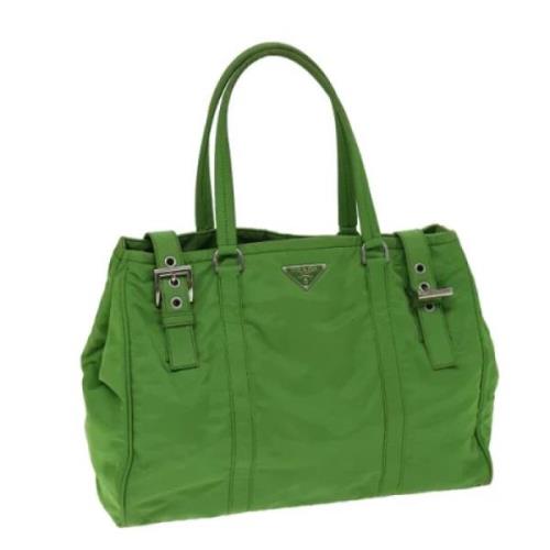 Pre-owned Nylon prada-bags Prada Vintage , Green , Dames