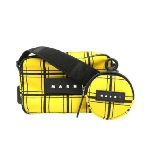 Pre-owned Fabric shoulder-bags Marni Pre-owned , Yellow , Dames