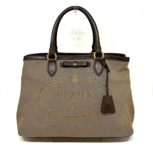 Pre-owned Fabric prada-bags Prada Vintage , Brown , Dames