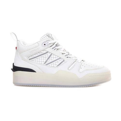 Witte Sneakers Ss23 Moncler , White , Heren