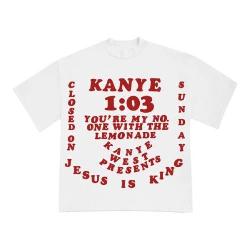 Kanye West JIK III T-Shirt Wit Cactus Plant Flea Market , White , Here...