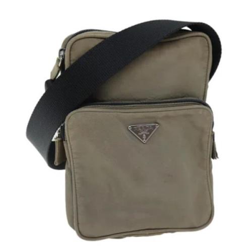 Pre-owned Nylon prada-bags Prada Vintage , Beige , Dames