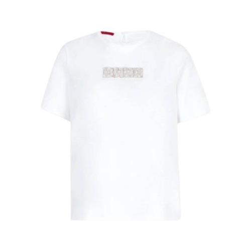 T-Shirts Carolina Herrera , White , Dames