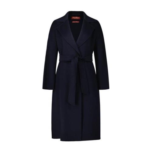 Kasjmierjas met reverskraag Max Mara , Blue , Dames