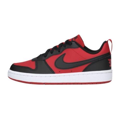 Lage Court Borough Sneakers Rood Zwart Nike , Red , Heren