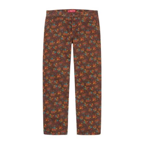 Bloemen Regular Jeans Limited Edition Supreme , Brown , Heren