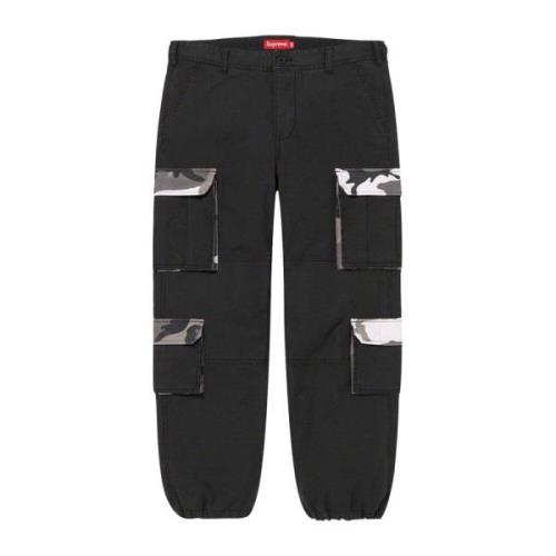 Zwarte Cargo Broek Ss22 Limited Edition Supreme , Black , Heren