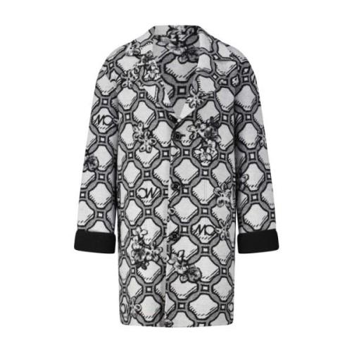 Omkeerbare Jas met Print Marc Cain , Gray , Dames