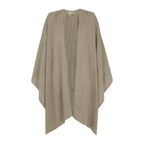 Yakwol Poncho Top Cortana , Gray , Dames