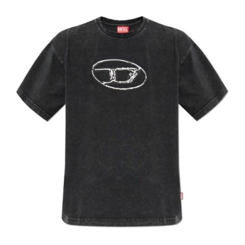 T-shirt T-Boxt-Q22 Diesel , Gray , Heren