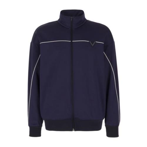 Stijlvolle Sweatshirt voor Mannen Valentino Garavani , Blue , Heren