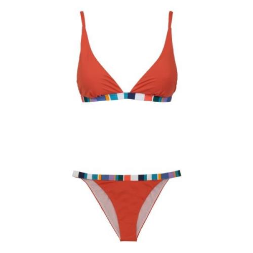 Kleurrijke Triangelbikini voor Zomerplezier Gallo , Multicolor , Dames