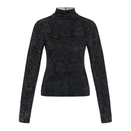 Trui met tijgermotief Kenzo , Black , Dames