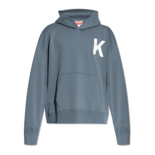 Sweatshirt met tijgermotief op de achterkant Kenzo , Blue , Heren