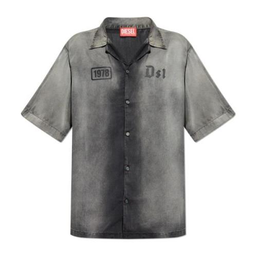 Shirt S-Ghent Diesel , Gray , Heren