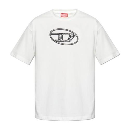 T-shirt T-Boxt-Q22 Diesel , White , Heren