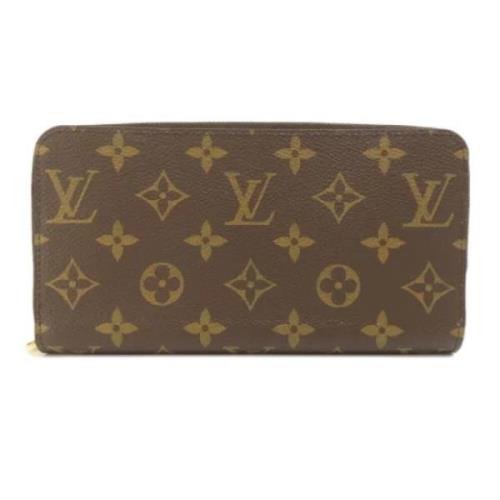 Pre-owned Canvas wallets Louis Vuitton Vintage , Brown , Dames